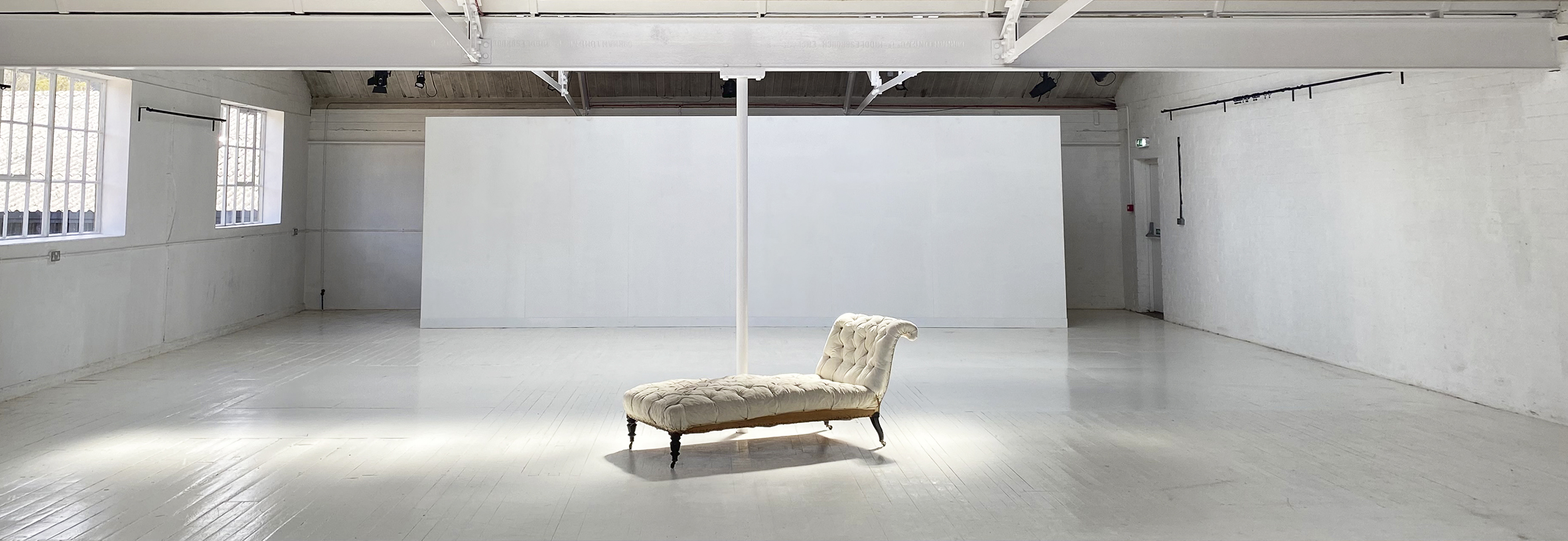 <p>Visitors exploring fabrics and interiors at Top Floor Woodchester</p>